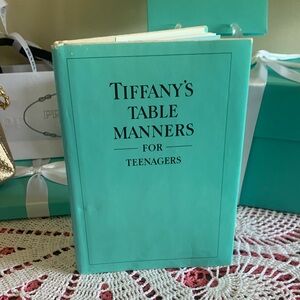 Tiffany & Co. Book in Signature Blue-Green 328